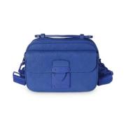 Louis Vuitton Vintage Pre-owned Laeder axelremsvskor Blue, Dam