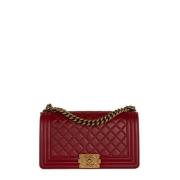 Chanel Vintage Pre-owned Laeder chanel-vskor Red, Dam