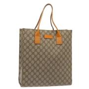 Gucci Vintage Pre-owned Laeder handvskor Beige, Dam