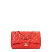 Chanel Vintage Pre-owned Laeder chanel-vskor Red, Dam