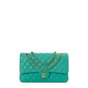 Chanel Vintage Pre-owned Laeder chanel-vskor Green, Dam