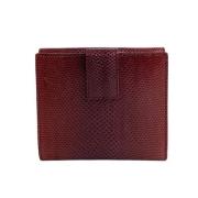 Gucci Vintage Pre-owned Laeder plnbcker Red, Dam