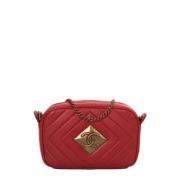 Chanel Vintage Pre-owned Laeder chanel-vskor Red, Dam