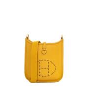 Hermès Vintage Pre-owned Laeder axelremsvskor Yellow, Dam