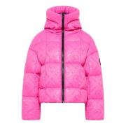 Carlo Colucci Vadderad Oversize Jacka Deane Pink, Dam