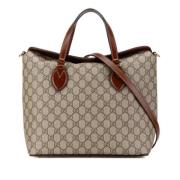 Gucci Vintage Pre-owned Tyg gucci-vskor Beige, Dam