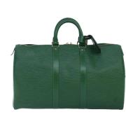 Louis Vuitton Vintage Pre-owned Laeder louis-vuitton-vskor Green, Dam