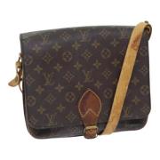 Louis Vuitton Vintage Pre-owned Canvas louis-vuitton-vskor Brown, Dam