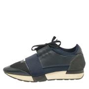 Balenciaga Vintage Pre-owned Tyg sneakers Blue, Dam