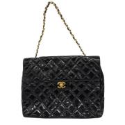 Chanel Vintage Pre-owned Laeder chanel-vskor Black, Dam