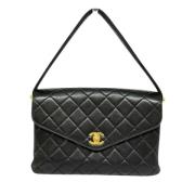 Chanel Vintage Pre-owned Laeder handvskor Black, Dam