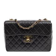 Chanel Vintage Pre-owned Laeder chanel-vskor Black, Dam