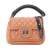 Chanel Vintage Pre-owned Laeder chanel-vskor Brown, Dam