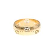 Gucci Vintage Pre-owned Roseguld ringar Yellow, Dam