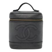 Chanel Vintage Pre-owned Laeder chanel-vskor Black, Dam