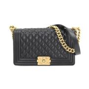 Chanel Vintage Pre-owned Laeder chanel-vskor Black, Dam