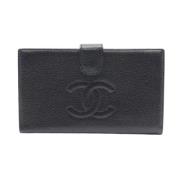 Chanel Vintage Pre-owned Tyg plnbcker Black, Dam