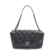 Chanel Vintage Pre-owned Laeder chanel-vskor Black, Dam