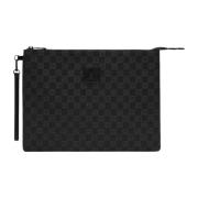 Jordan Kompakt Monogram Pochette Svart Unisex Black, Unisex