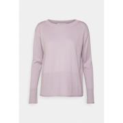 Max Mara Silke och bomullsweater i lila Purple, Dam