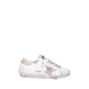 Golden Goose Super-Star Läder Sneakers White, Dam