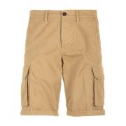 40Weft Cargo Bermuda Shorts i Beige Beige, Herr