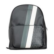 Armani Exchange Urban Color Block Ryggsäck Black, Herr