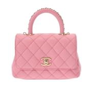 Chanel Vintage Pre-owned Laeder chanel-vskor Pink, Dam