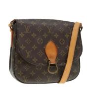 Louis Vuitton Vintage Pre-owned Canvas louis-vuitton-vskor Brown, Dam