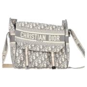 Dior Vintage Pre-owned Canvas dior-vskor Gray, Dam