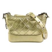 Chanel Vintage Pre-owned Metall chanel-vskor Yellow, Dam