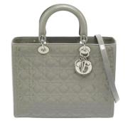 Dior Vintage Pre-owned Laeder dior-vskor Gray, Dam