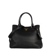 Prada Vintage Pre-owned Laeder prada-vskor Black, Dam