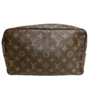 Louis Vuitton Vintage Pre-owned Canvas kuvertvskor Brown, Dam