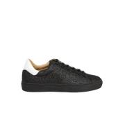 Canal Saint Martin Svart Glitterläder Sneakers Black, Dam