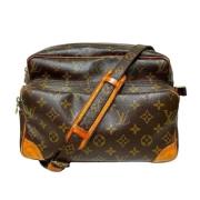 Louis Vuitton Vintage Pre-owned Canvas louis-vuitton-vskor Brown, Dam