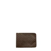 Louis Vuitton Vintage Pre-owned Canvas kuvertvskor Brown, Dam