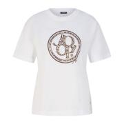 Joop! Kvinnors Kristall Logo T-shirt White, Unisex