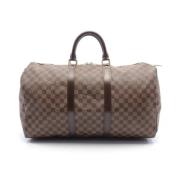 Louis Vuitton Vintage Pre-owned Canvas louis-vuitton-vskor Brown, Dam