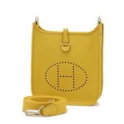 Hermès Vintage Pre-owned Laeder axelremsvskor Yellow, Dam