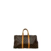 Louis Vuitton Vintage Pre-owned Canvas resvskor Brown, Dam