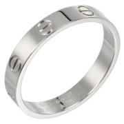 Cartier Vintage Pre-owned Metall ringar Gray, Dam