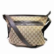 Gucci Vintage Pre-owned Canvas gucci-vskor Beige, Dam