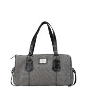 Burberry Vintage Pre-owned Canvas handvskor Gray, Dam