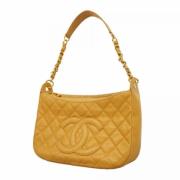 Chanel Vintage Pre-owned Laeder chanel-vskor Beige, Dam