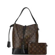 Louis Vuitton Vintage Pre-owned Canvas handvskor Black, Dam