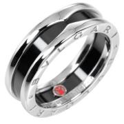 Bvlgari Vintage Pre-owned Silver ringar Gray, Dam