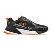 Emporio Armani EA7 Sportskor med logotyp Black, Herr