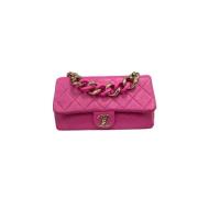 Chanel Vintage Pre-owned Laeder chanel-vskor Pink, Dam