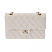 Chanel Vintage Pre-owned Laeder chanel-vskor White, Dam